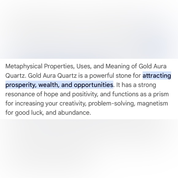 Gold Aura Quartz Druzy - Picture 4 of 6